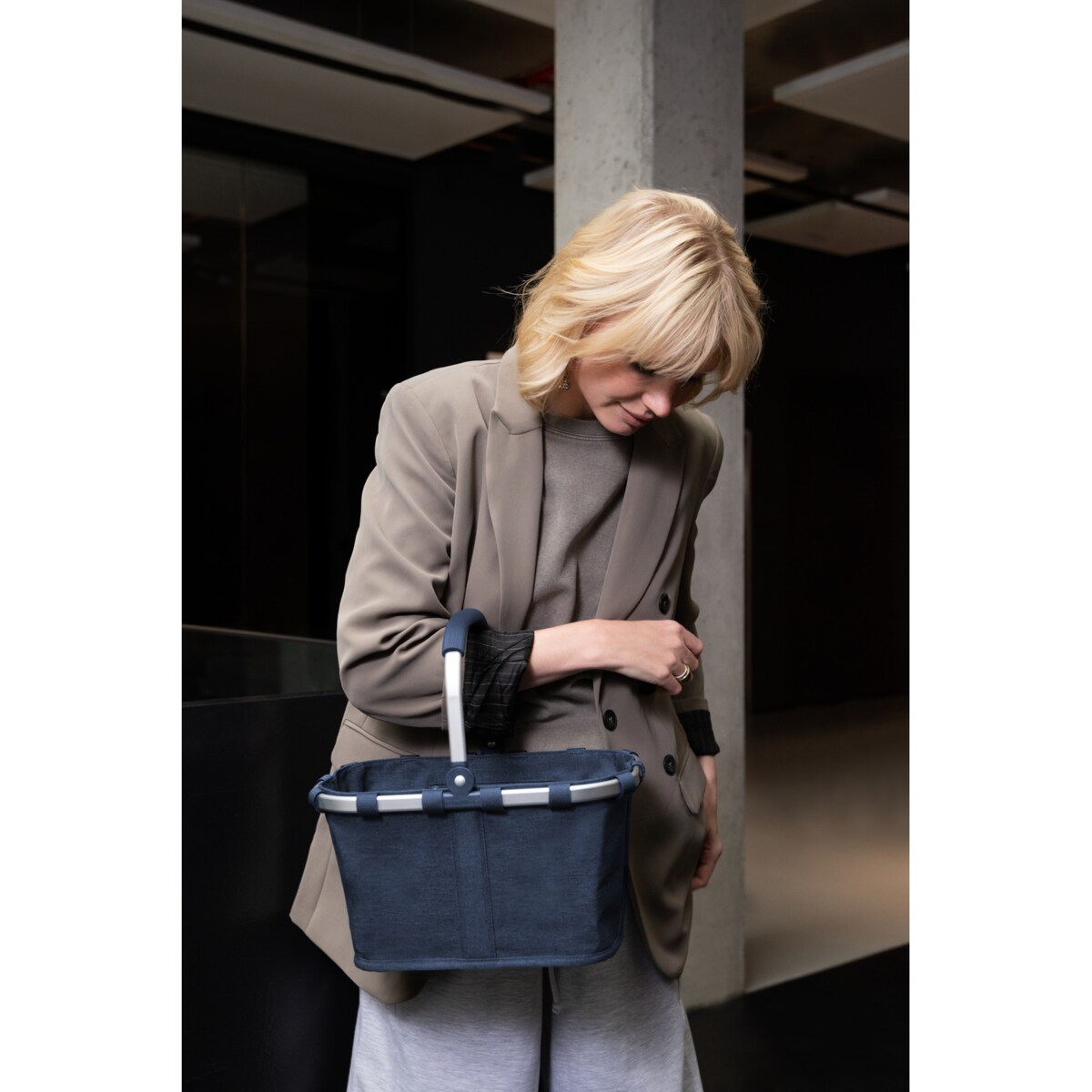 Koszyk CARRYBAG XS, twist navy