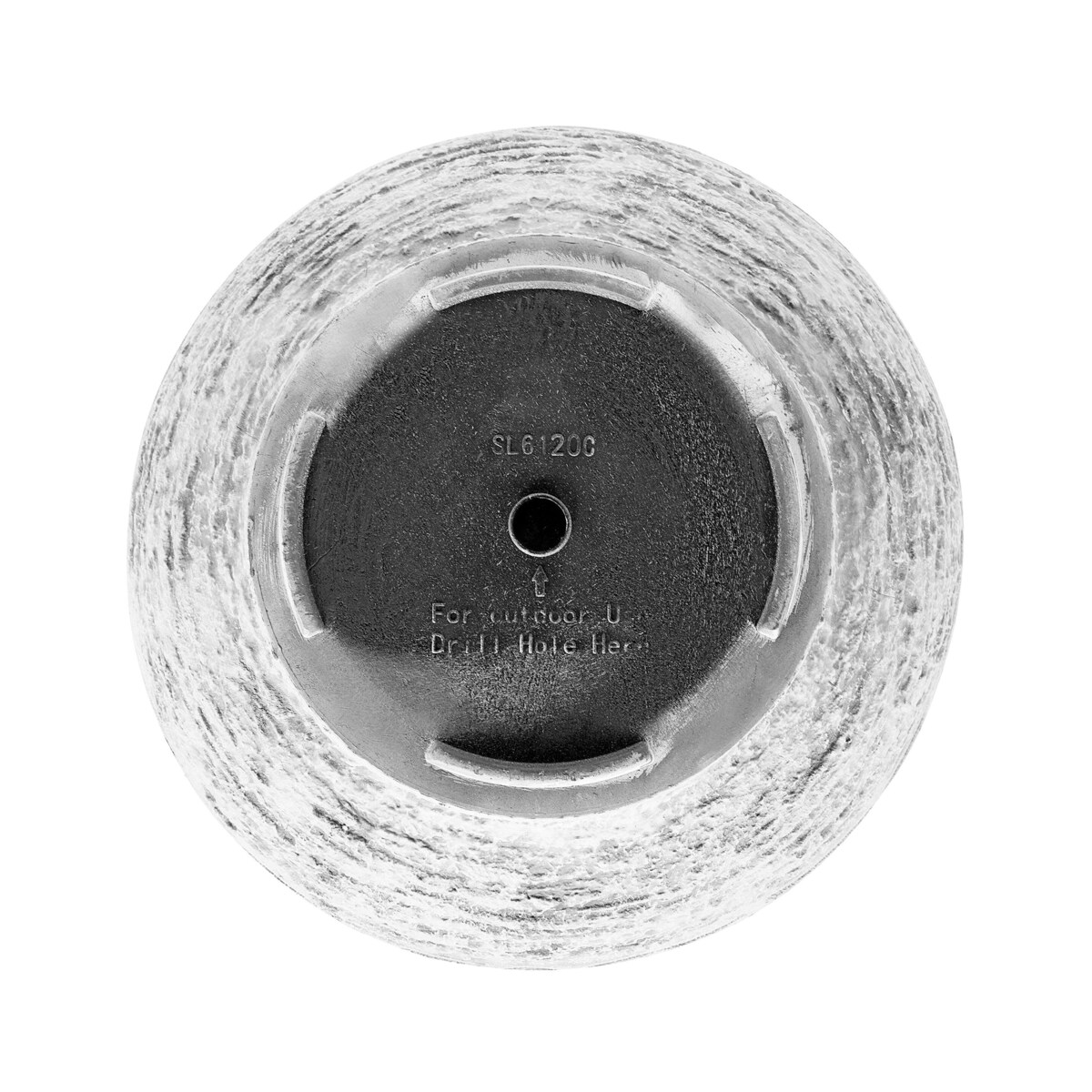 Doniczka DIONI Kamień 32 cm Jasnoszary