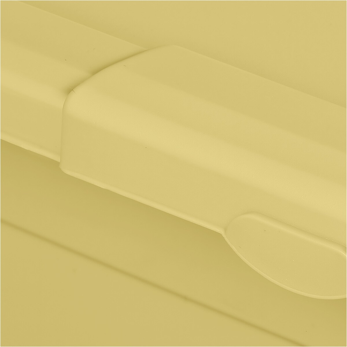 Pojemnik Plastikowy Na Zabawki Z Pokrywą 15 L Zamykany Do Pokoju Dzieci Żółty