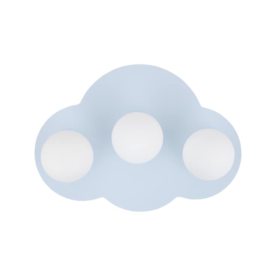 Tk Lighting Kinkiet Cloud New 3Xg9 Niebieski Nowoczesne Oświetlenie