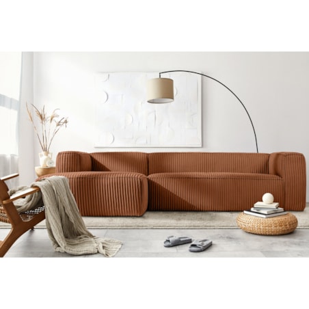 KONSIMO FEROX Duży narożnik lewy, rudy