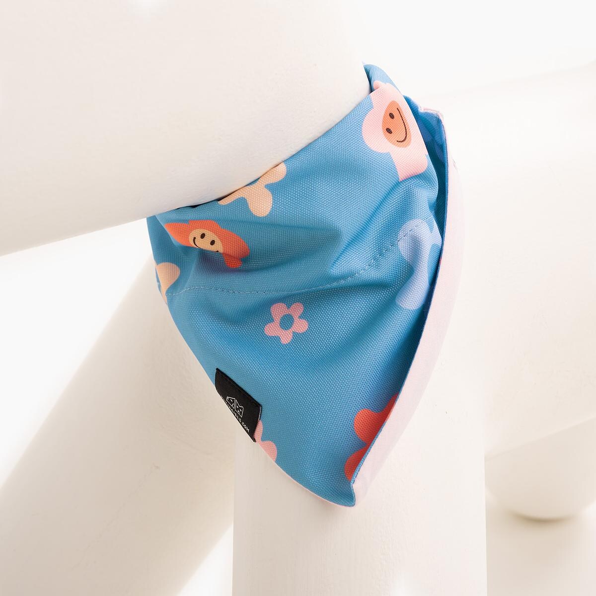 Bandanka "Oopsy Daisy" na obrożę - Rozmiar: L