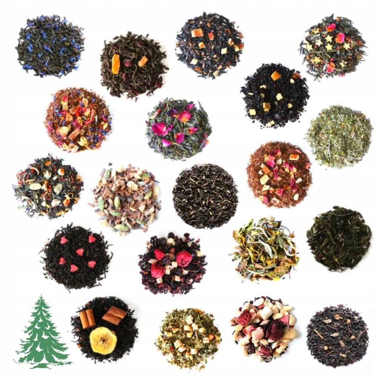 ŚWIĄTECZNY ZESTAW HERBAT CHRISTMAS LAND 20 SMAKÓW PREMIUM PREZENT NA ŚWIĘTA