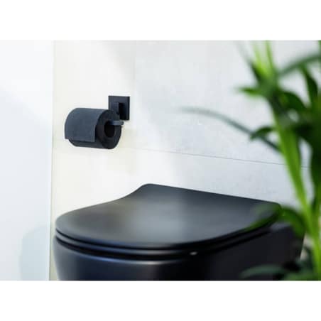 Metalowy uchwyt na papier QUADRO, montaż bez wiercenia