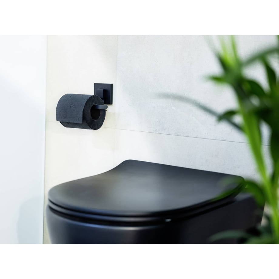 Metalowy uchwyt na papier QUADRO, montaż bez wiercenia