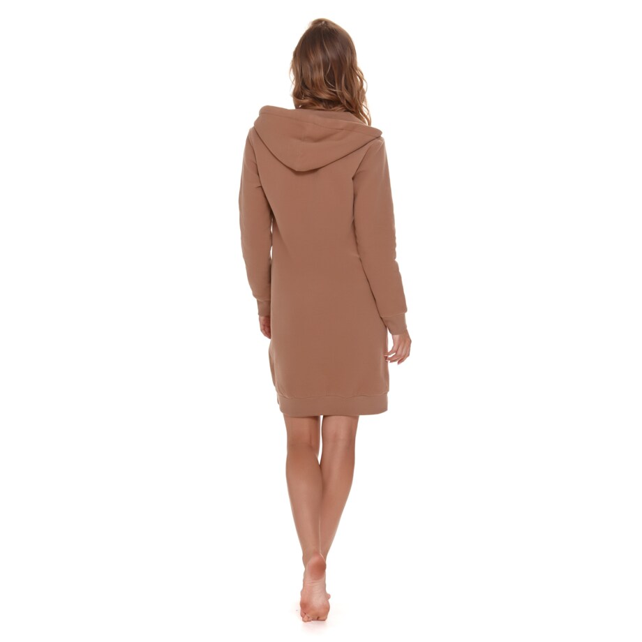 Szlafrok typu homewear z bawełny organicznej Wood