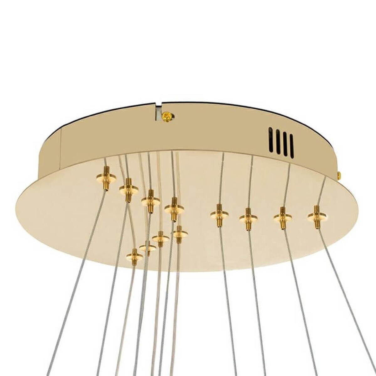 Wisząca lampa pierścienie z pilotem Ring Slim MSE1501100162 Moosee LED 88W 3000K złote