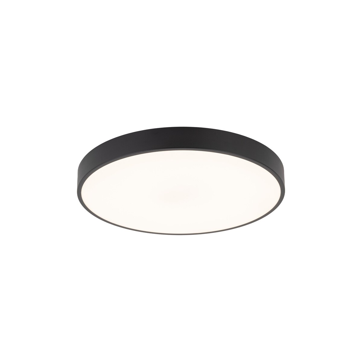 Lampa Sufitowa Łazienkowa Tk Lighting Velis Czarny Plafon Led 30W Ip54 Zmienna Barwa, Ściemniany