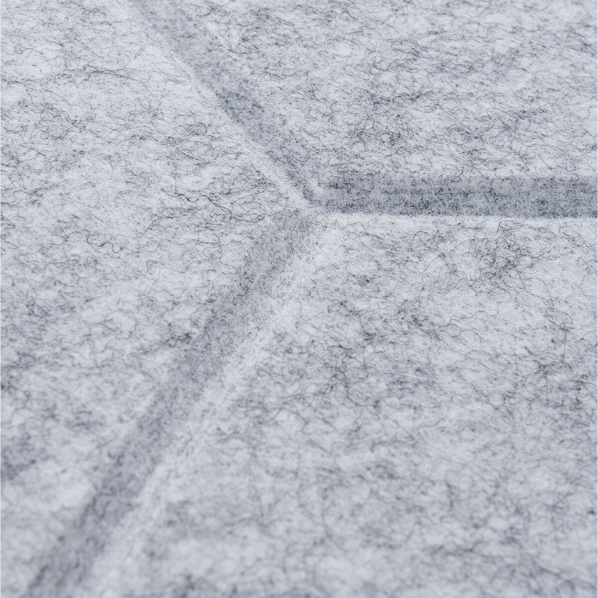 Zestaw 2 szt panel filcowy Felly 40x46 cm płytka heksagon szary