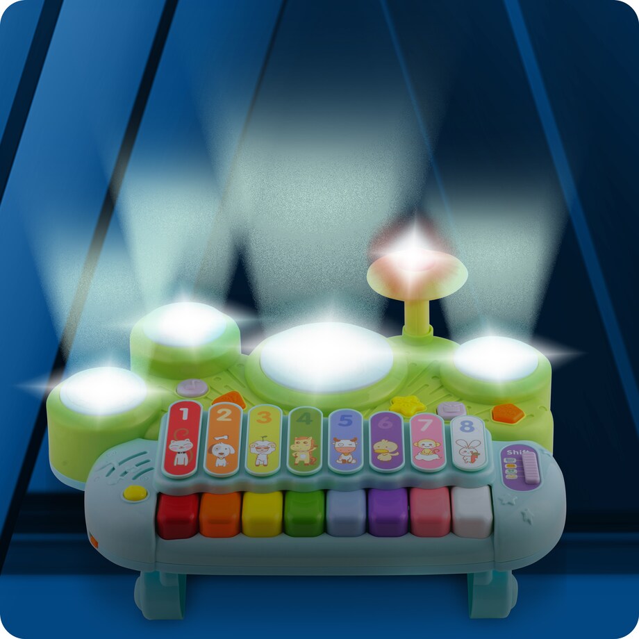 Zabawka edukacyjna interaktywna instrument muzyczny Ricokids