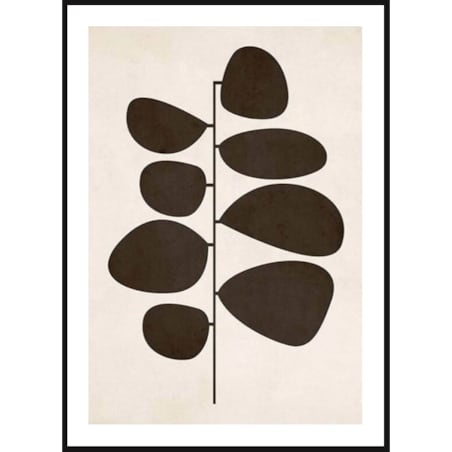 Poster Story, Plakat, Obraz - Kwiat Retro, wymiary 30 x 42 cm