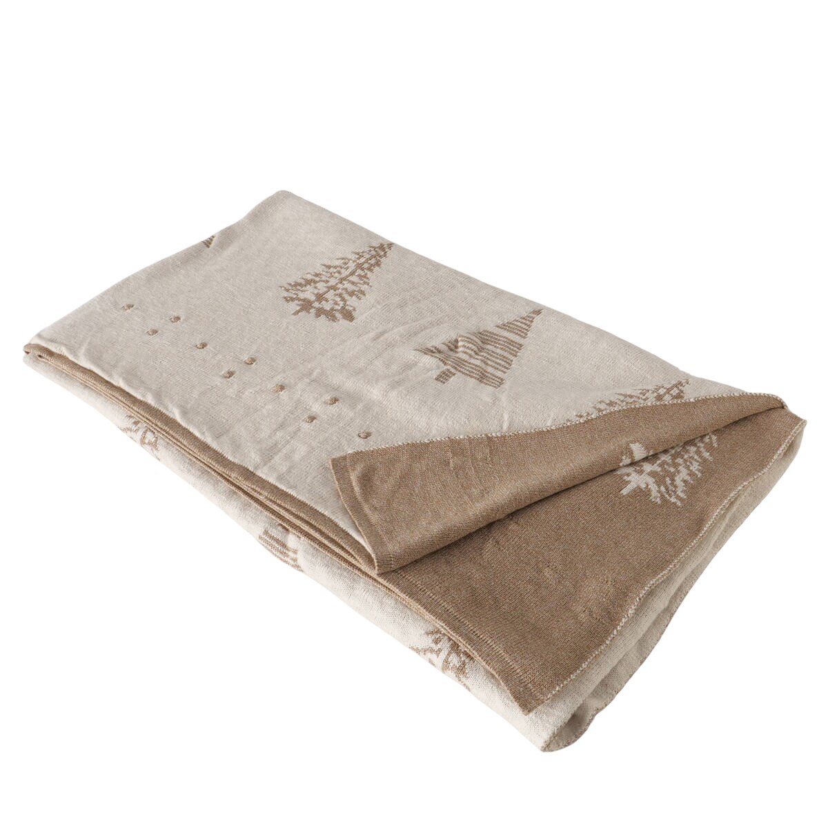 Koc w choinki MARTJE, 170 x 120 cm