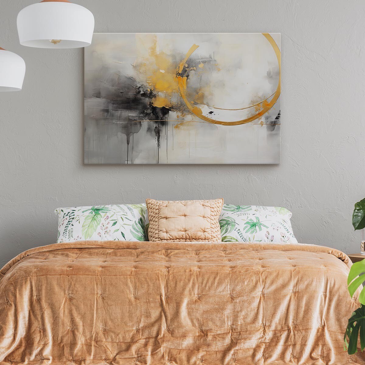 Obraz Na Płótnie Nowoczesna Abstrakcja 100x70cm