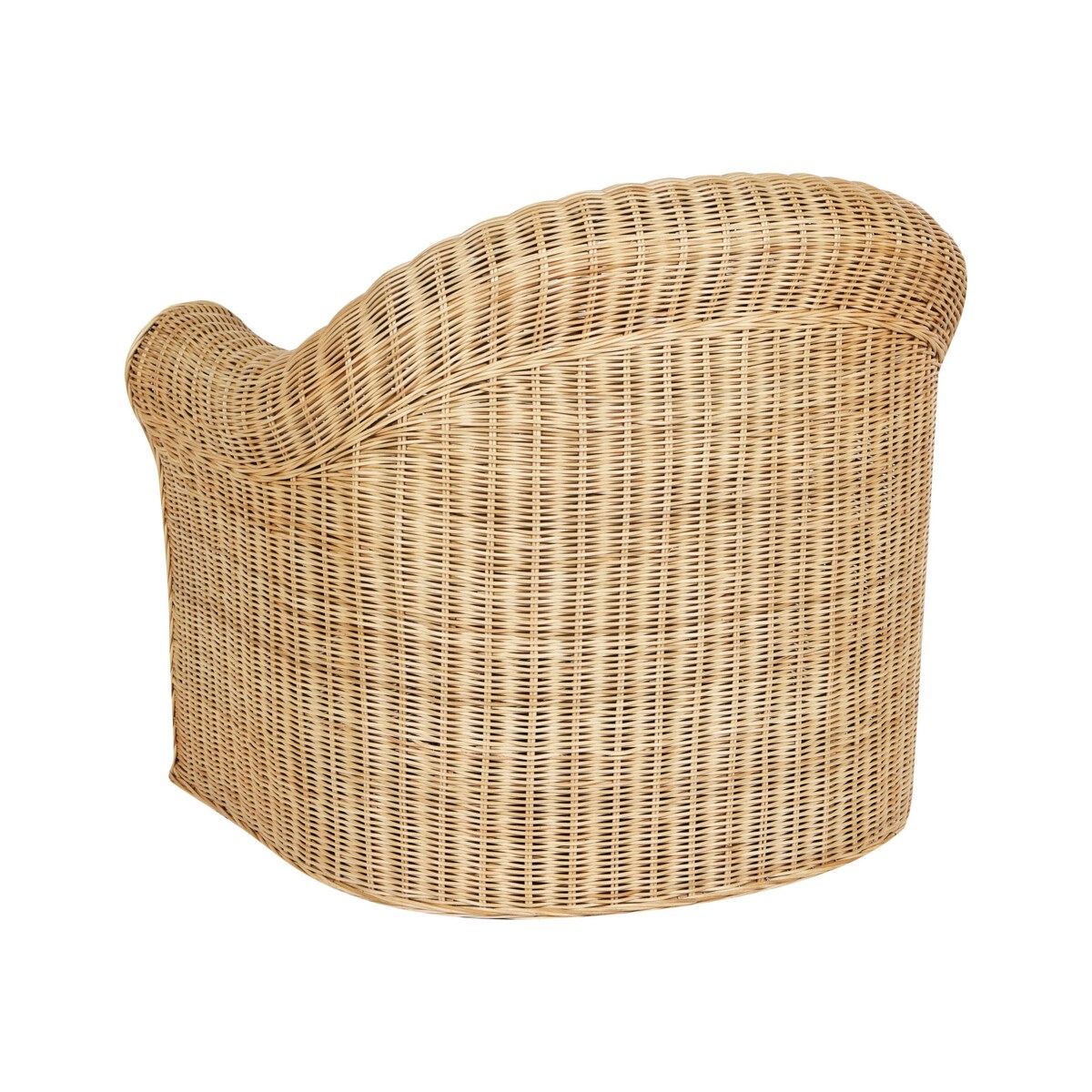 Krzesło ogrodowe Rattan Naturalny LIVADEIA