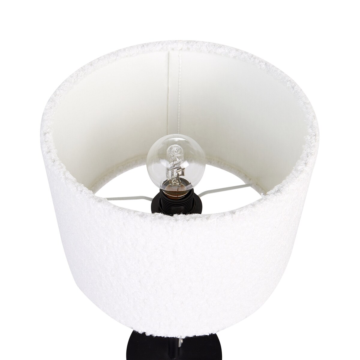Lampa stołowa VINAZCO Boucle Biały