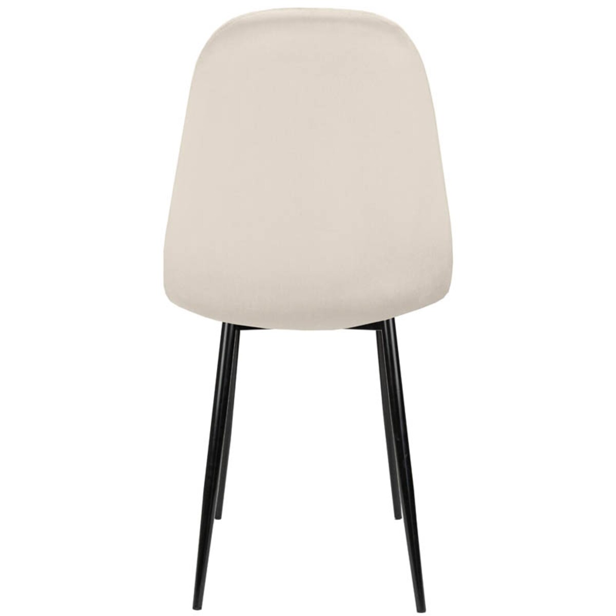 Krzesło tapicerowane nowoczesne pikowane do salonu jadalni beżowe