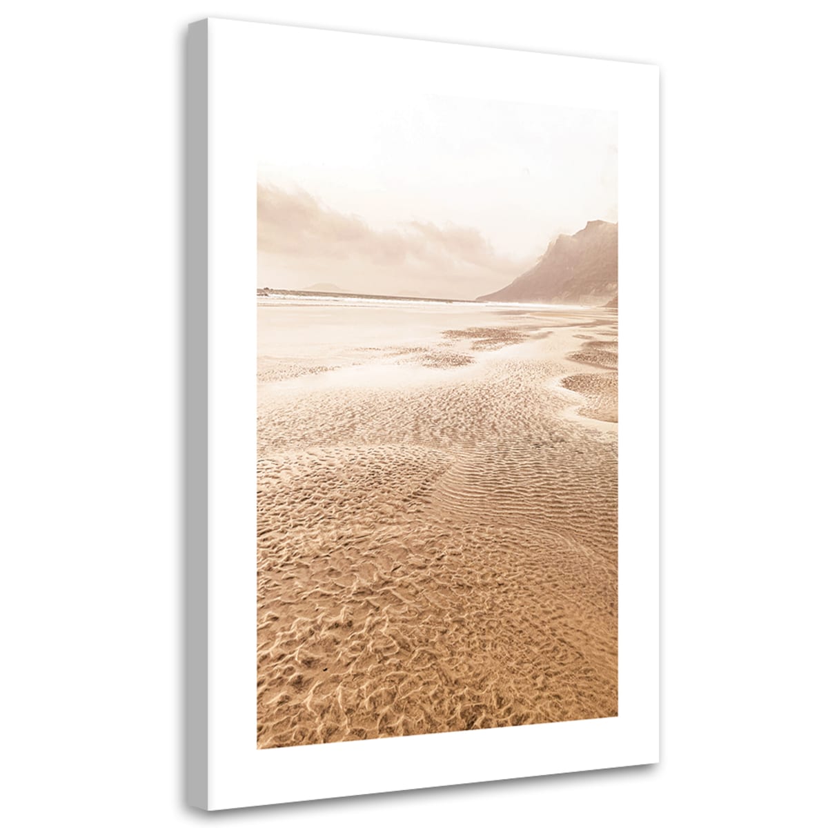 Obraz na płótnie, Plaża zalana wodą