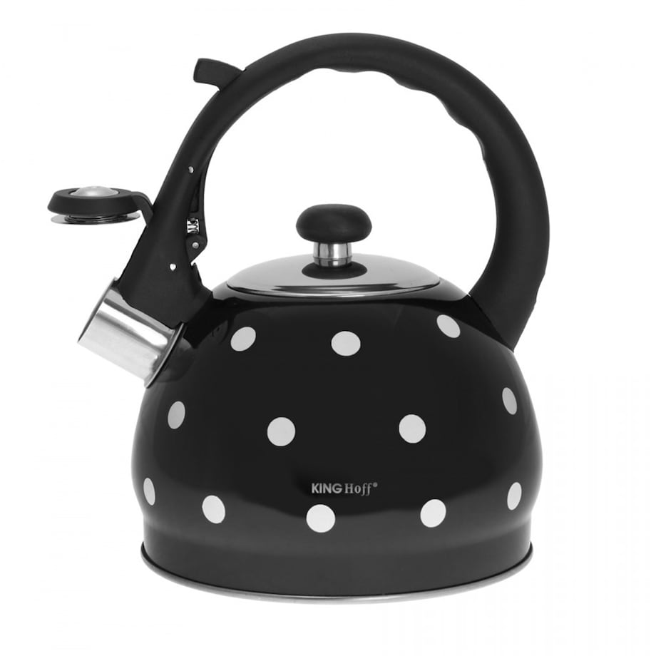 Kinghoff czajnik emaliowany w groszki 2.0l KH1048
