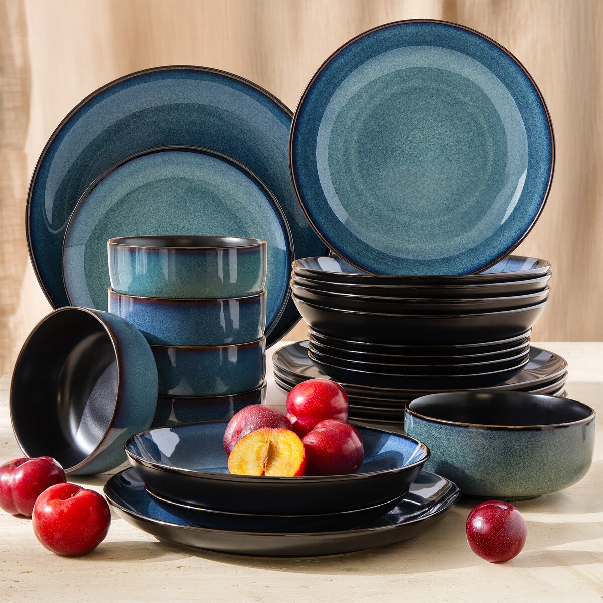 BALI Zestaw obiadowy 6 os. (24 el.)