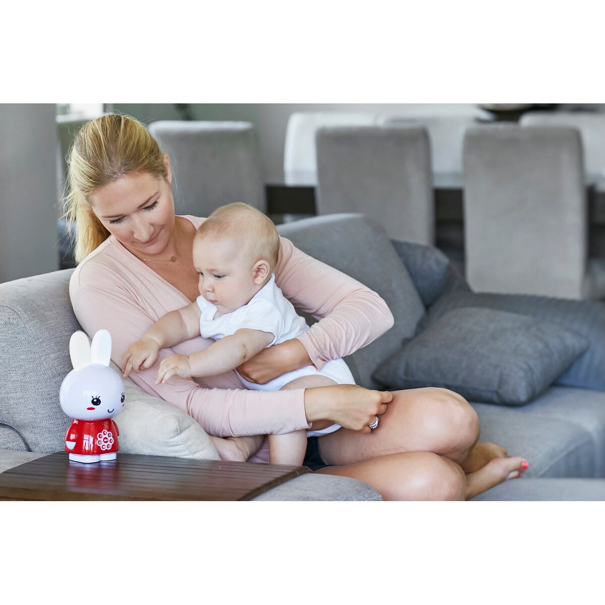 Króliczek Honey Bunny G6 - czerwony Alilo