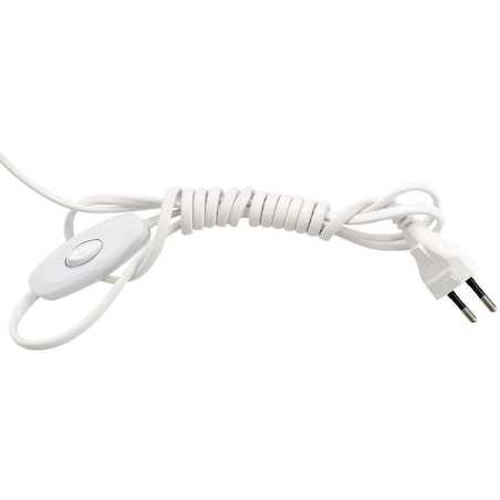 Stołowa LAMPA loft VIDAR MLP6105 Milagro metalowa LAMPKA stołowa tuba na biurko biała