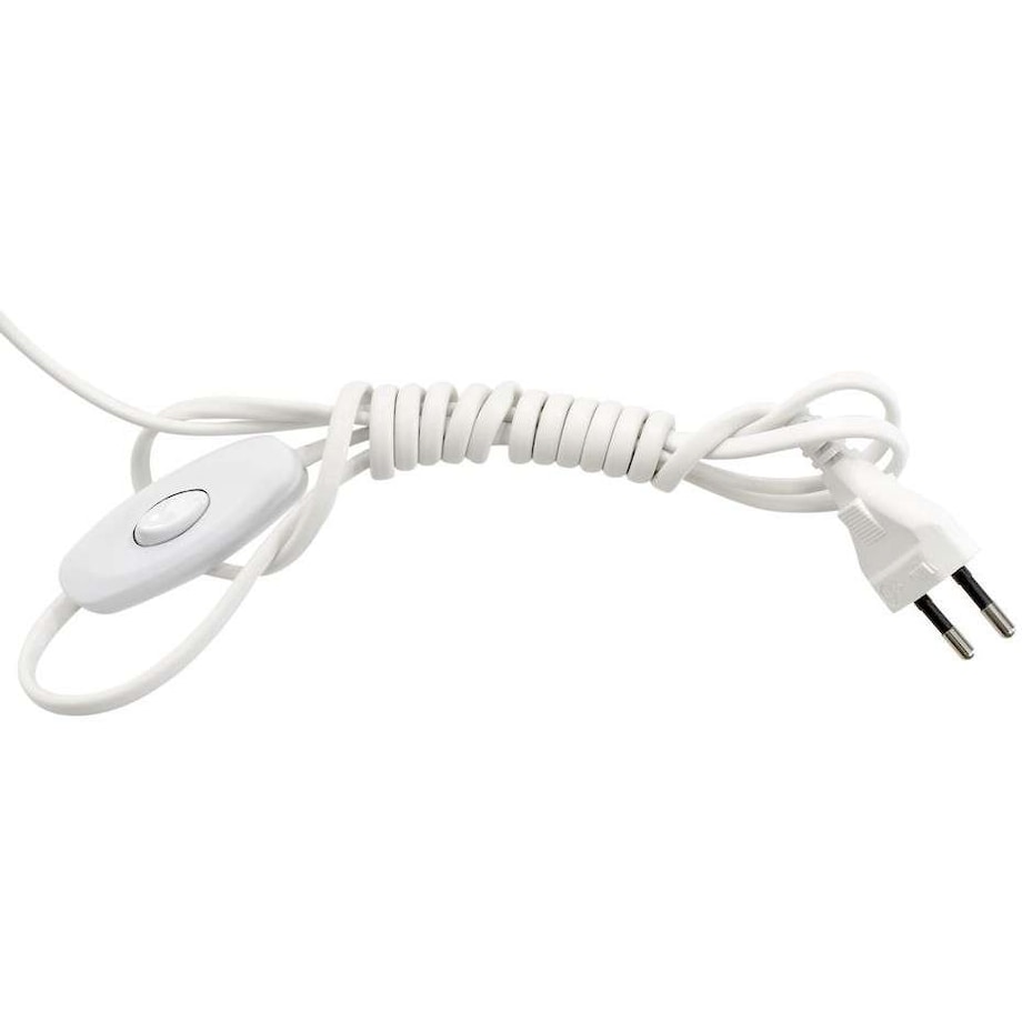 Stołowa LAMPA loft VIDAR MLP6105 Milagro metalowa LAMPKA stołowa tuba na biurko biała