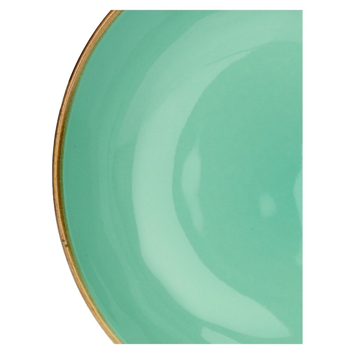 Zestaw 4 talerzy do zupy Concerto Verde Acqua - Miętowy, 21 cm