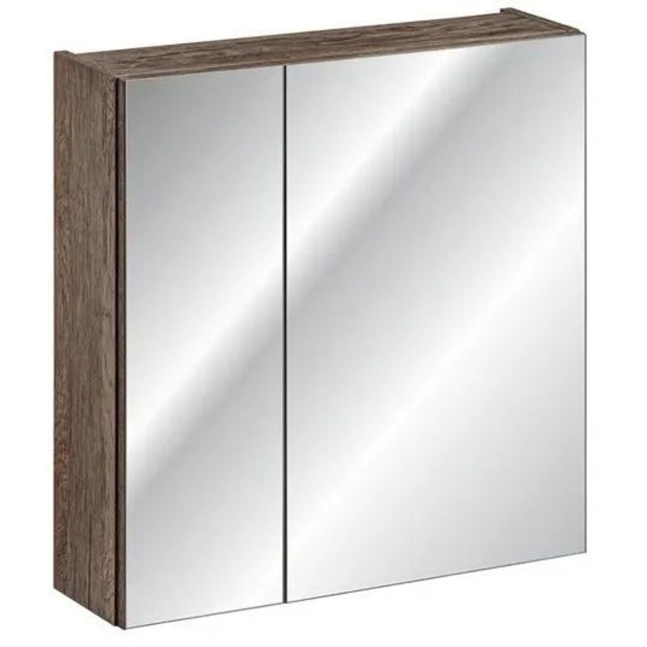 Szafka łazienkowa SANTA FE OAK 60 cm dąb z lustrem