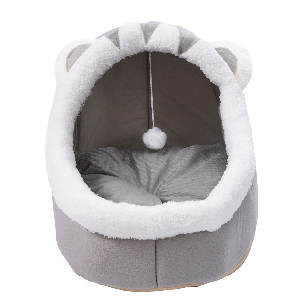 BUDKA DLA KOTA PSA buda legowisko domek MIĘKKIE POSŁANIE PLUSZOWE 45x37