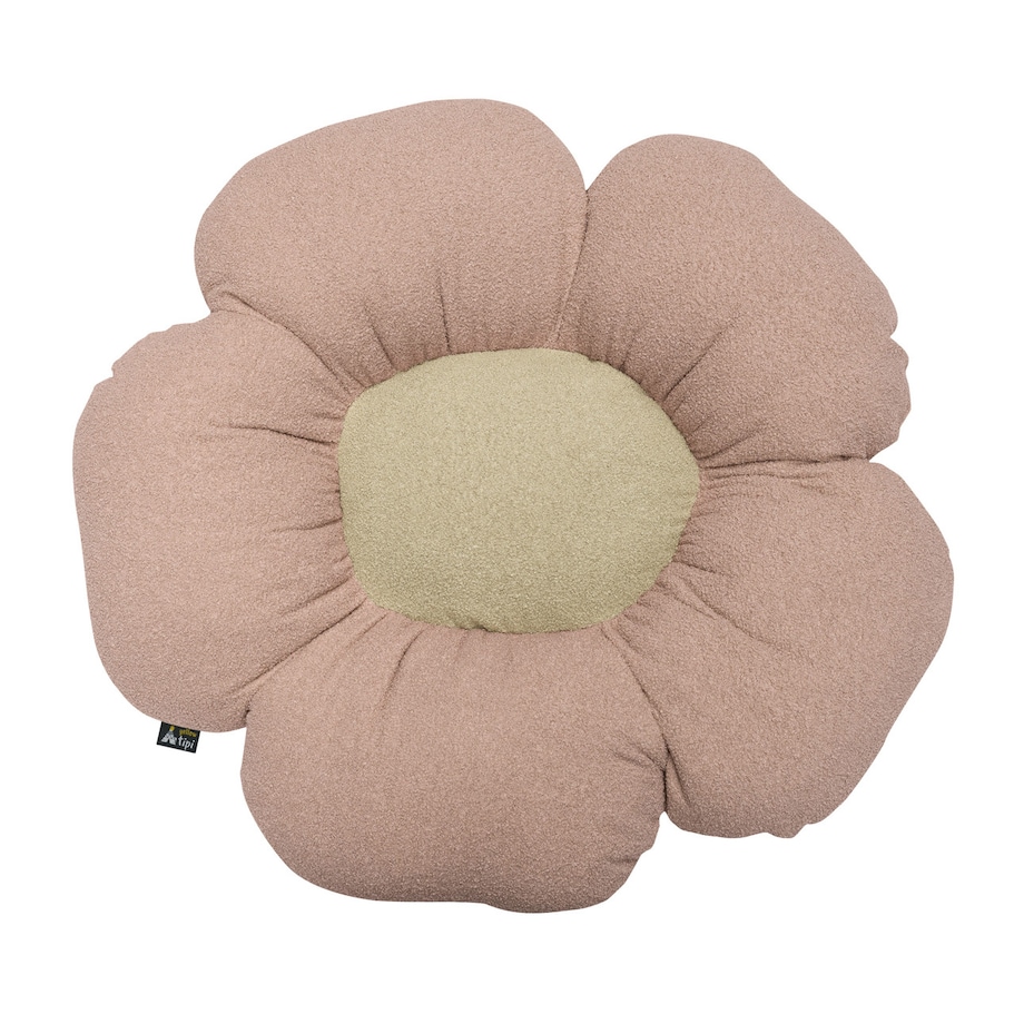 Poduszka kwiatek Mia II, różowy, 45 cm, Boucle