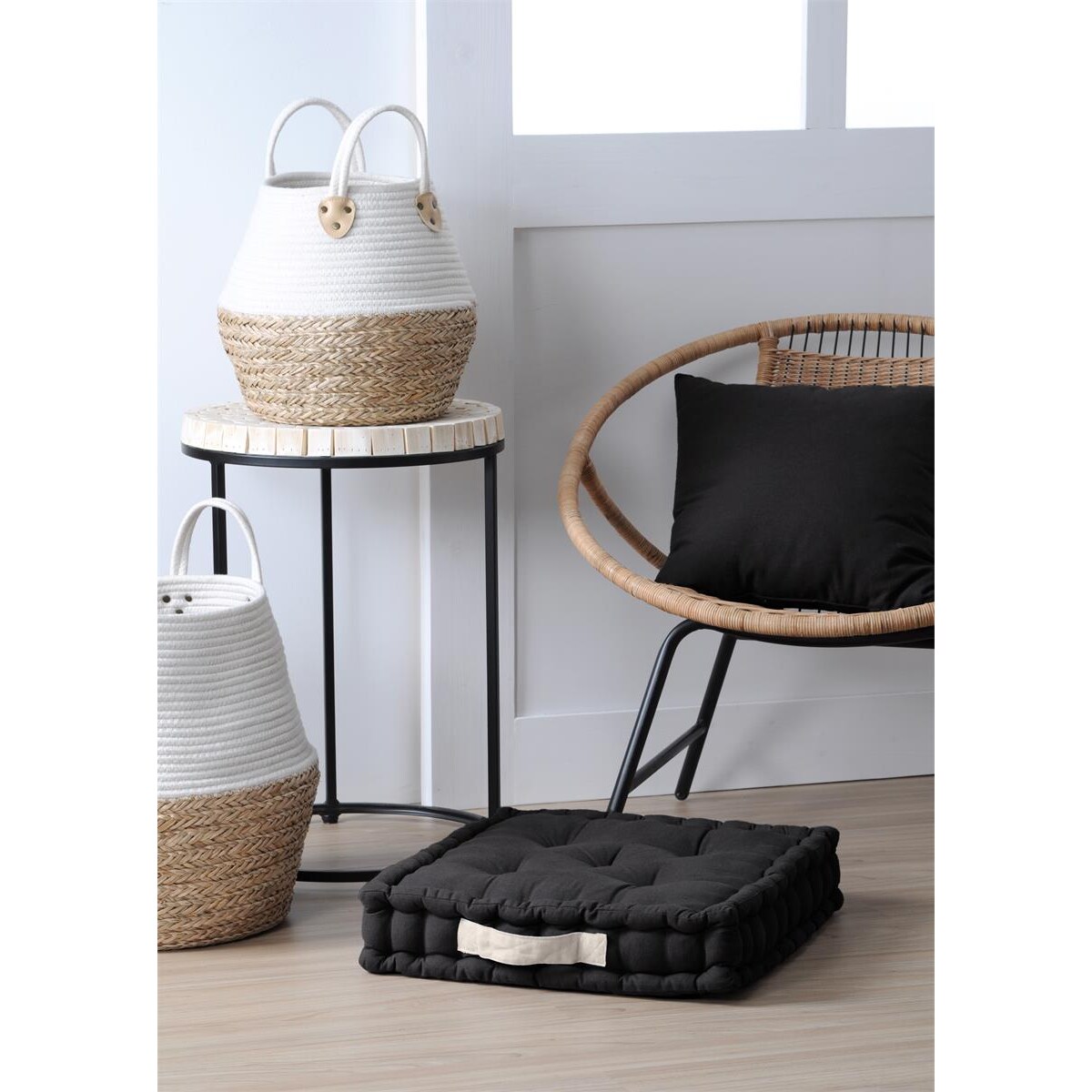 Poduszka Podłogowa DUO, 45 x 45 x 10 cm