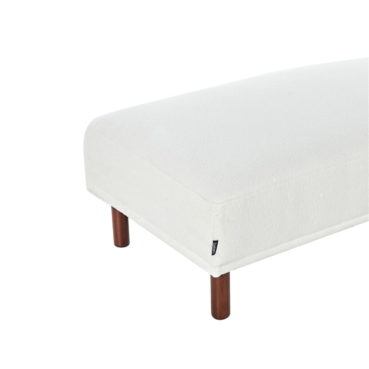 Otomana HOLT Boucle Biały