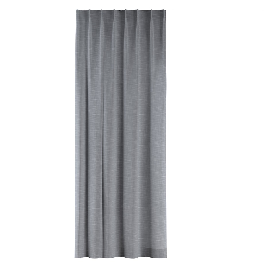 Zasłona na haczykach flex pojedynczych 130x260 szary