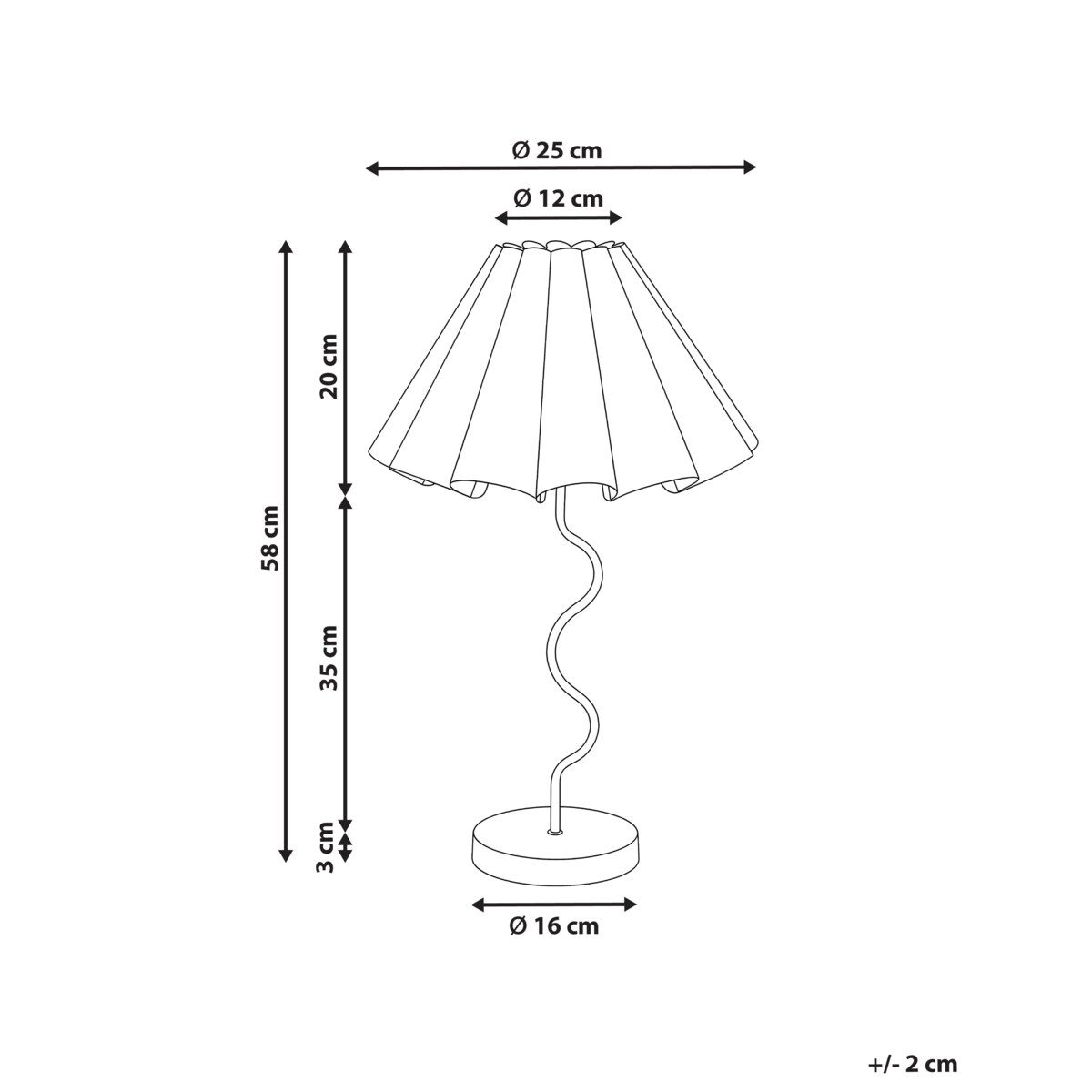 Lampa stołowa MASUMU Różowy