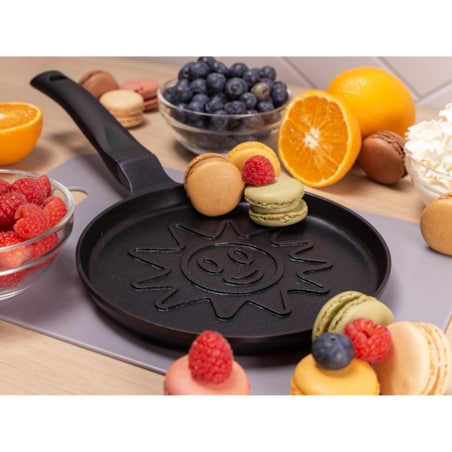 Patelnia naleśnikowa do naleśników pancakes słoneczko 18cm KAMILLE