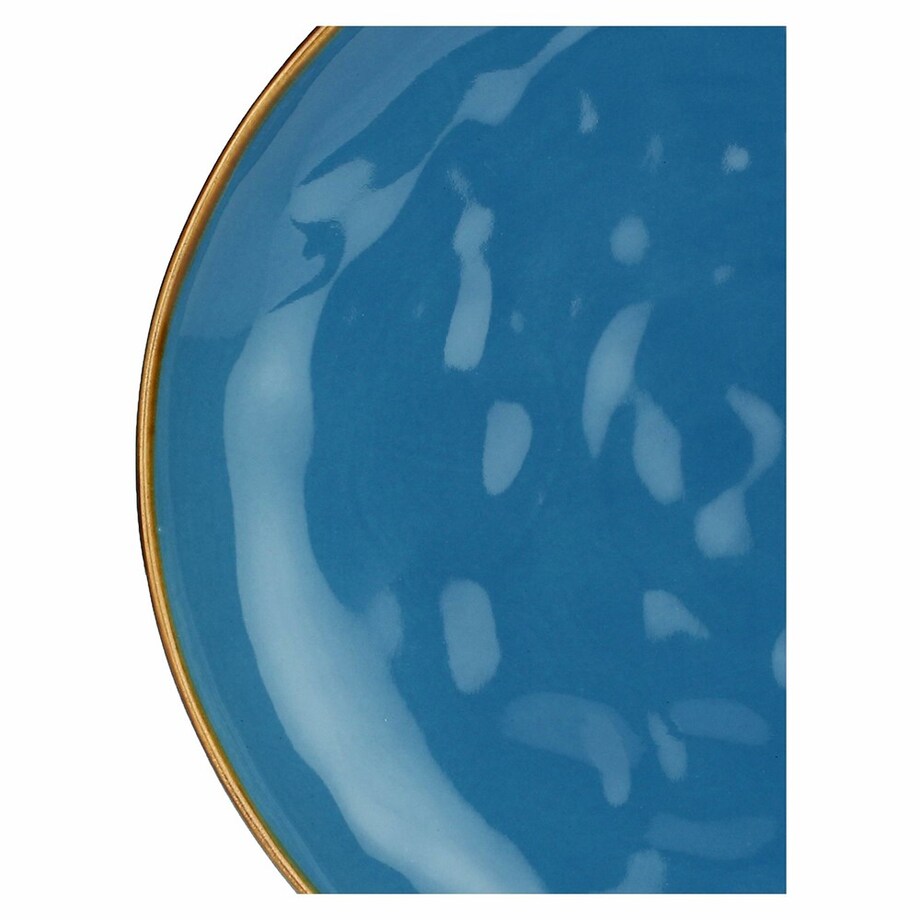 Zestaw 4 talerzy obiadowych Concerto Blu Avio - Granatowy, 27 cm