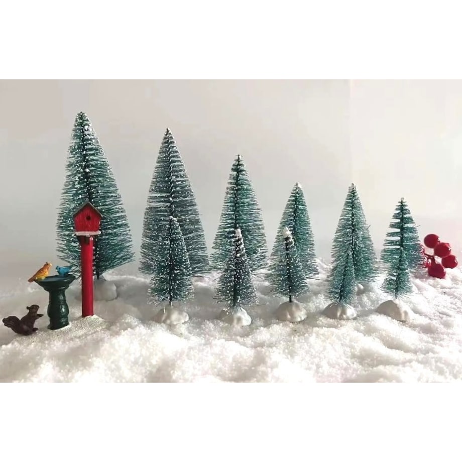 Choinka Choinki Dekoracyjne Sztuczne Drzewko 7Szt