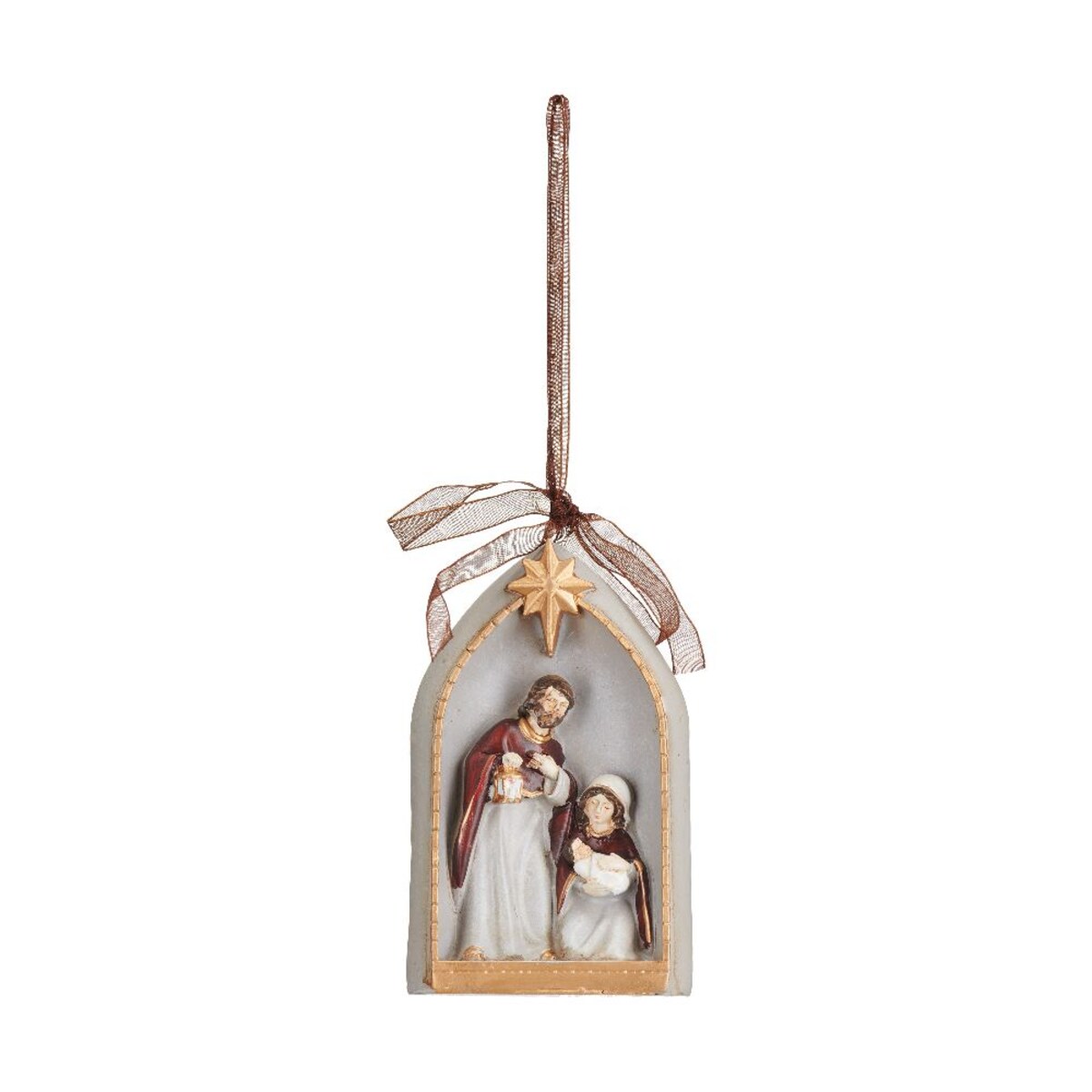 VILLA ITALIA Zawieszka 10 cm Ozdoba świąteczna HOLY FAMILY