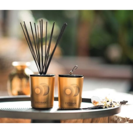 Dyfuzor zapachowy (100 ml) + ceramiczna przykrywka Vanille d'Or Esteban