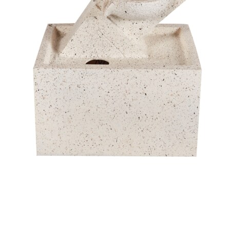 Fontanna ogrodowa z LED beżowa SHEGAR