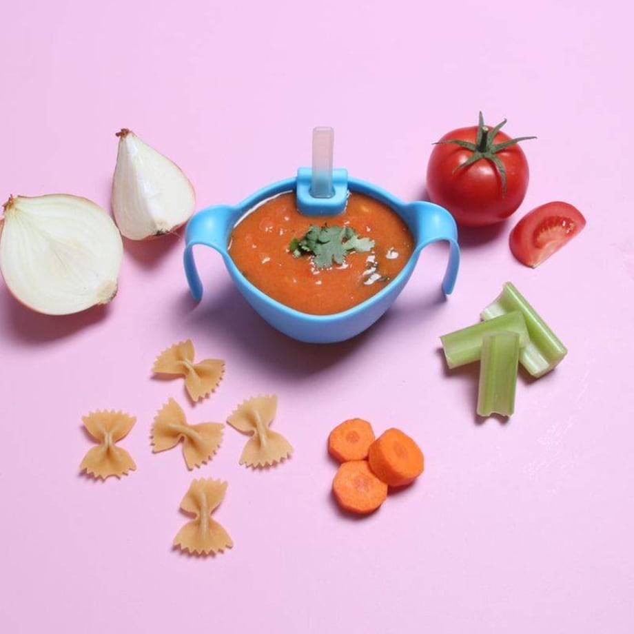 Kubek niewysypek BLW dla dzieci, Lemon Sherbet, b.box