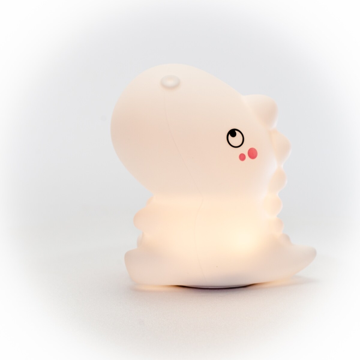 InnoGIO GIOdino silikonowa lampka LED dotykowa dla dzieci, 8 kolorów ładowana