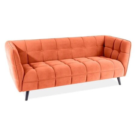 Sofa CASTELLO VELVET 3 cynamonowa