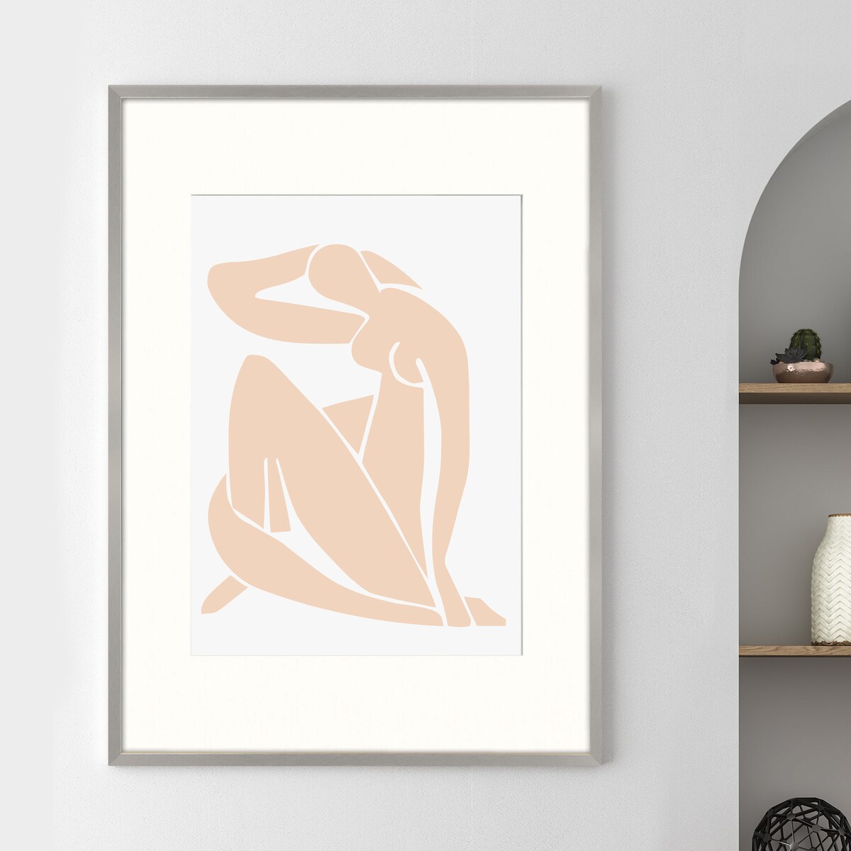 Ramka na zdjęcia z passe partout ramka 70x100 cm z okienkiem passe partout na zdjęcie 50x70 cm kolor srebrny FRAMAI®