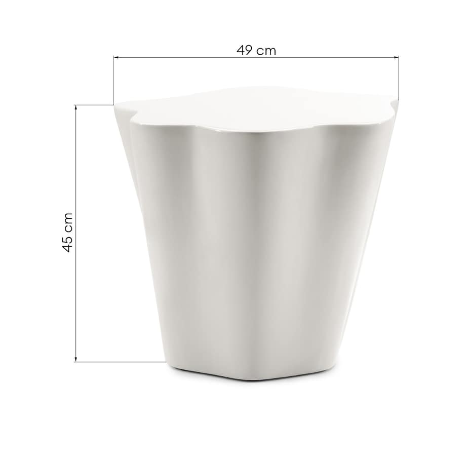 Stolik kawowy 45x49x49 cm GURI szarobeżowy