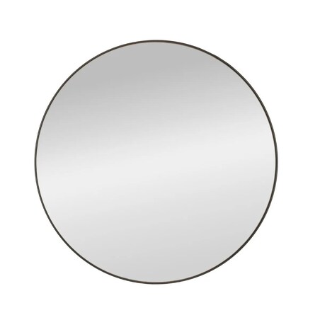 Lustro okrągłe PATINA czarne