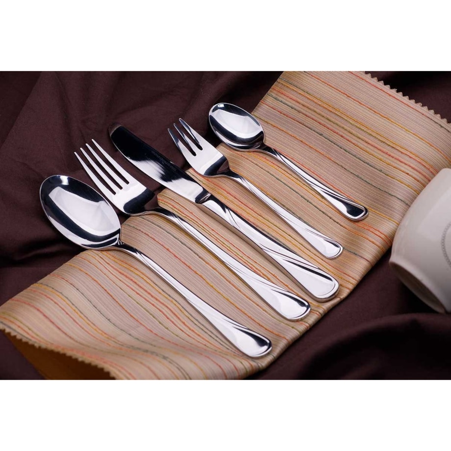 Widelce stołowe obiadowe zestaw 6 sztuk Połysk KINGHOFF