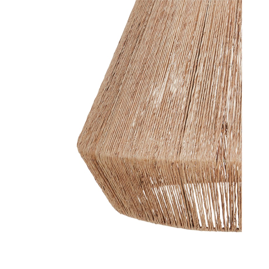 Lampa wisząca z juty naturalna BIRAU