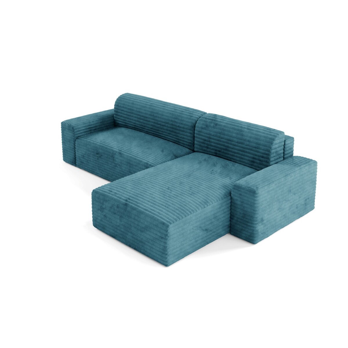 Narożnik COCO L z funkcją spania Kolor: TILIA 75