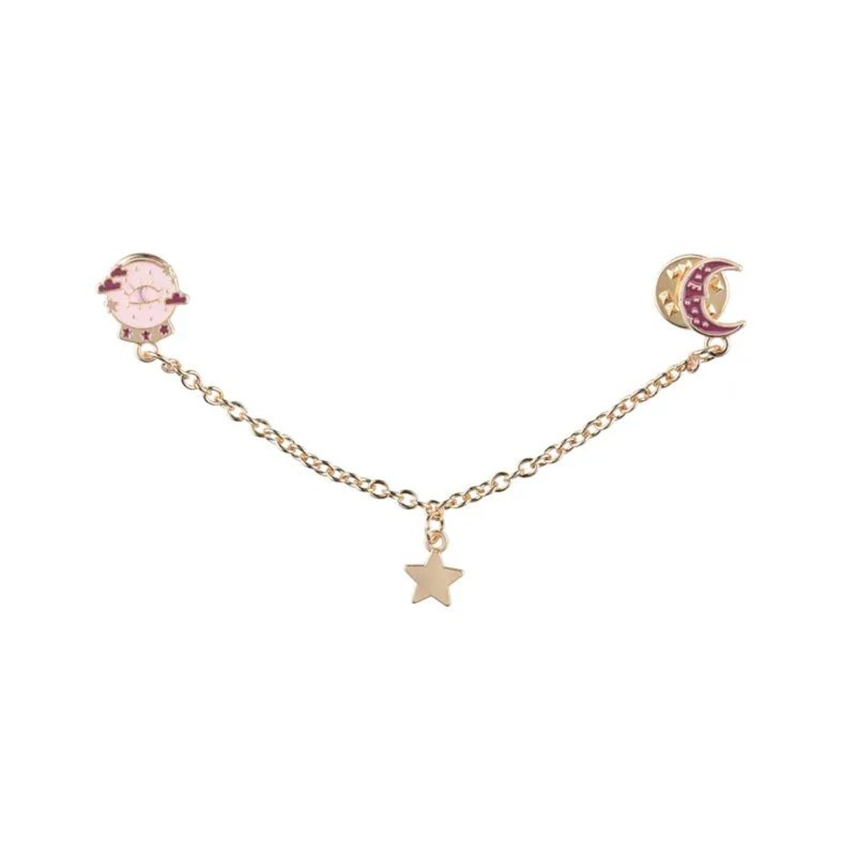 Przypinka na kołnierzyk Kryształowa kula